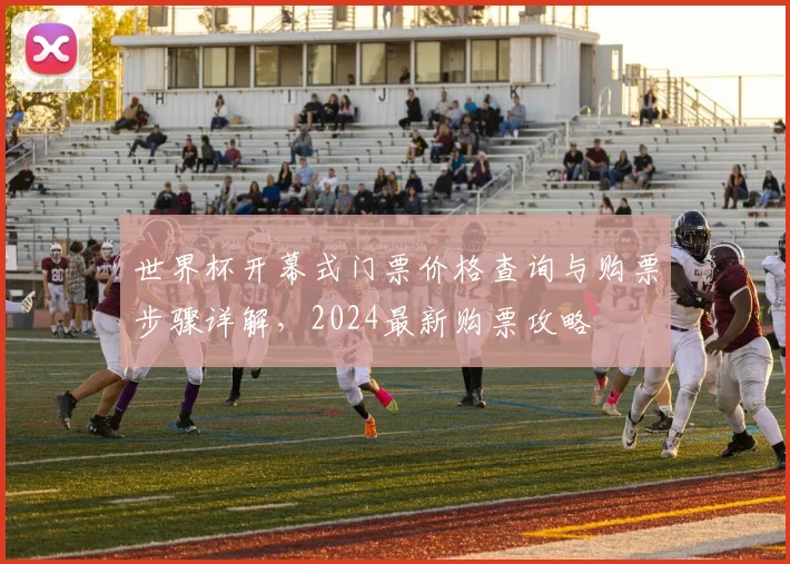 世界杯开幕式门票价格查询与购票步骤详解，2024最新购票攻略